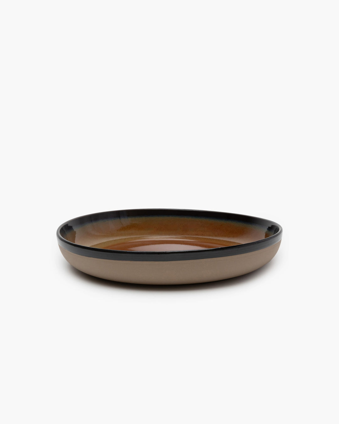 Serveerschaal M Rusty Brown Surface