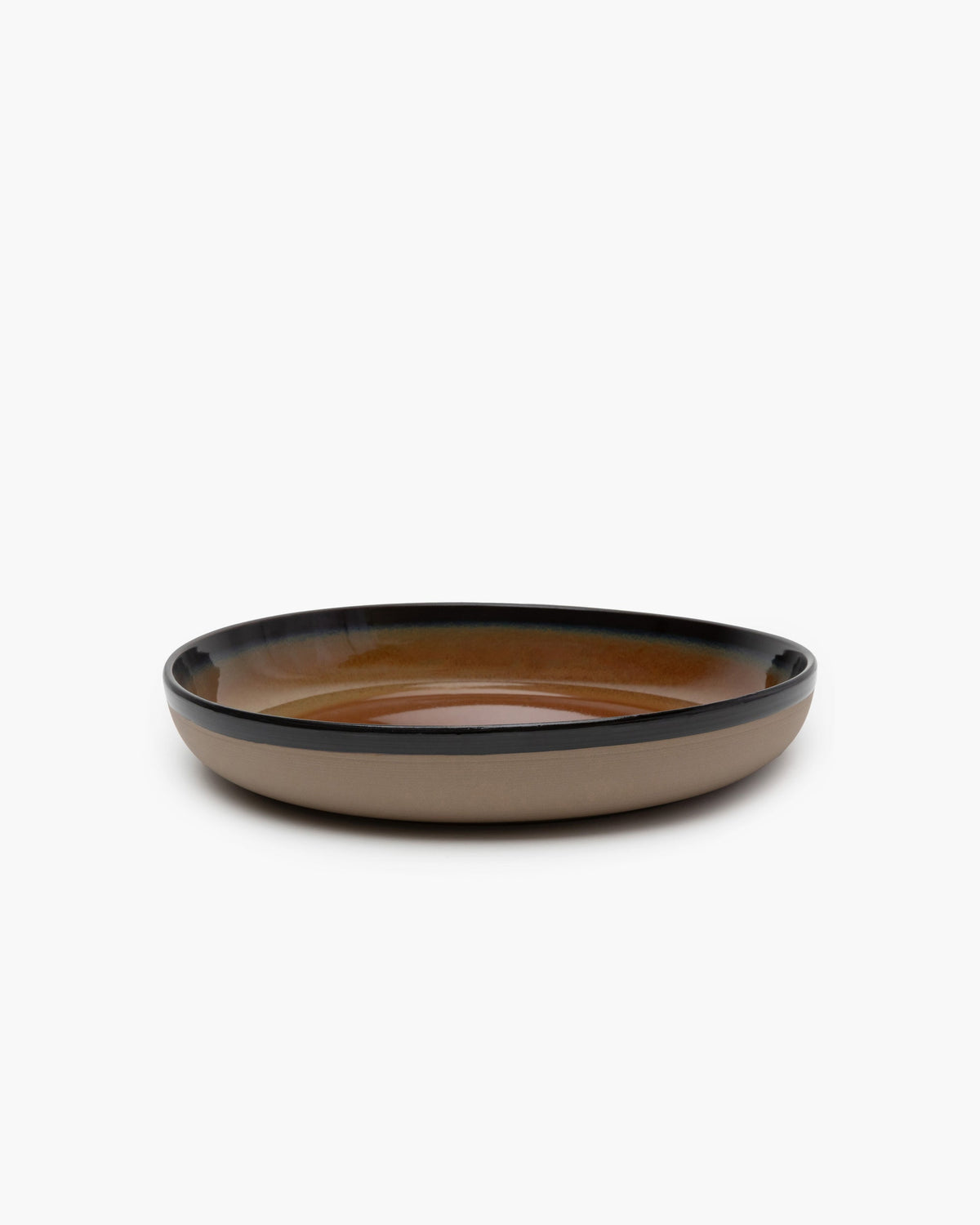 Serveerschaal M Rusty Brown Surface
