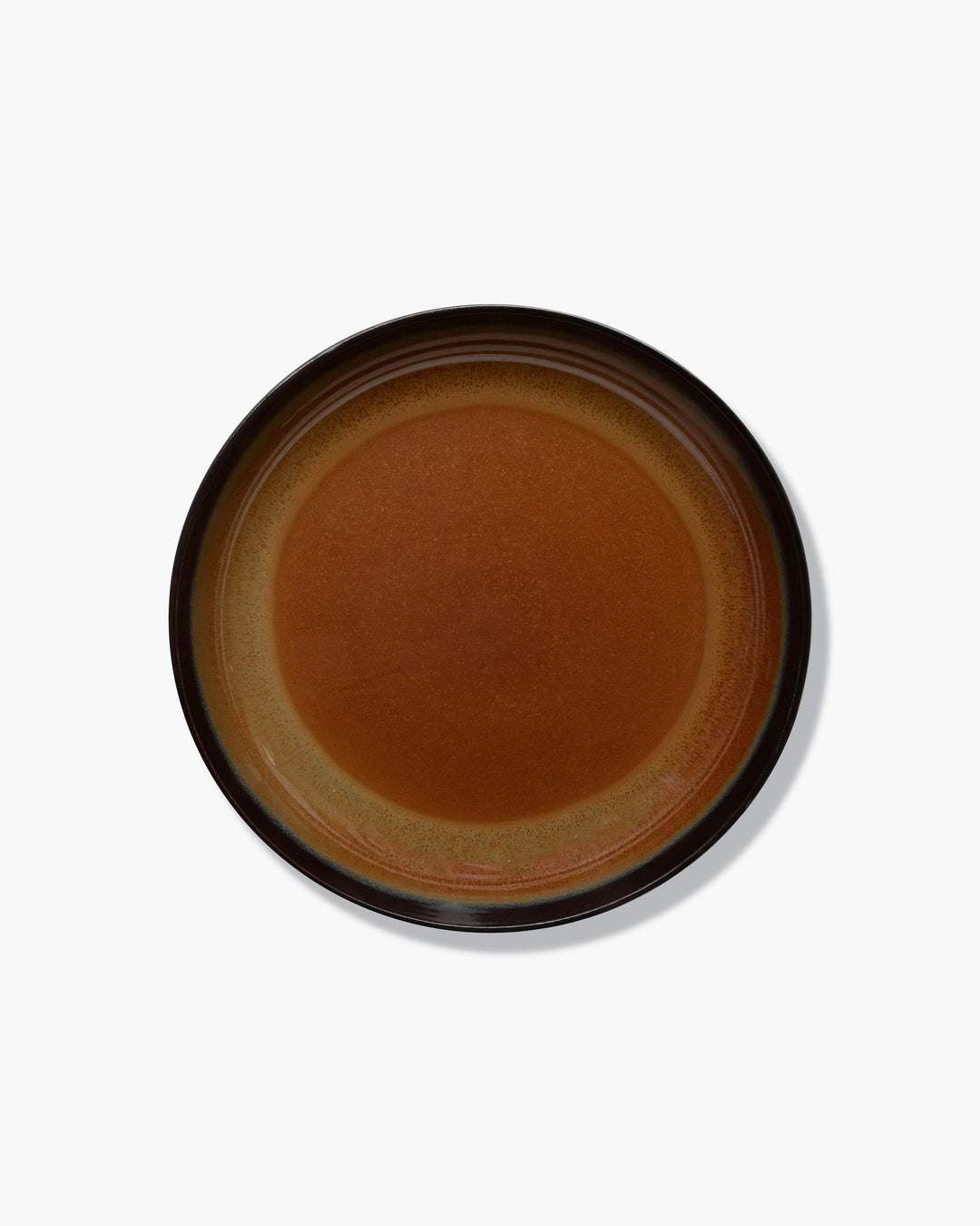 Serveerschaal M Rusty Brown Surface