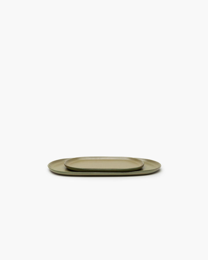 Tapasbord S Camo Green Surface - Set van 2