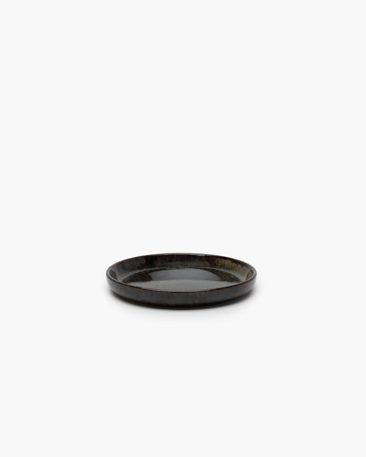 Olijfbordje M Indi Grey Surface - Set van 4
