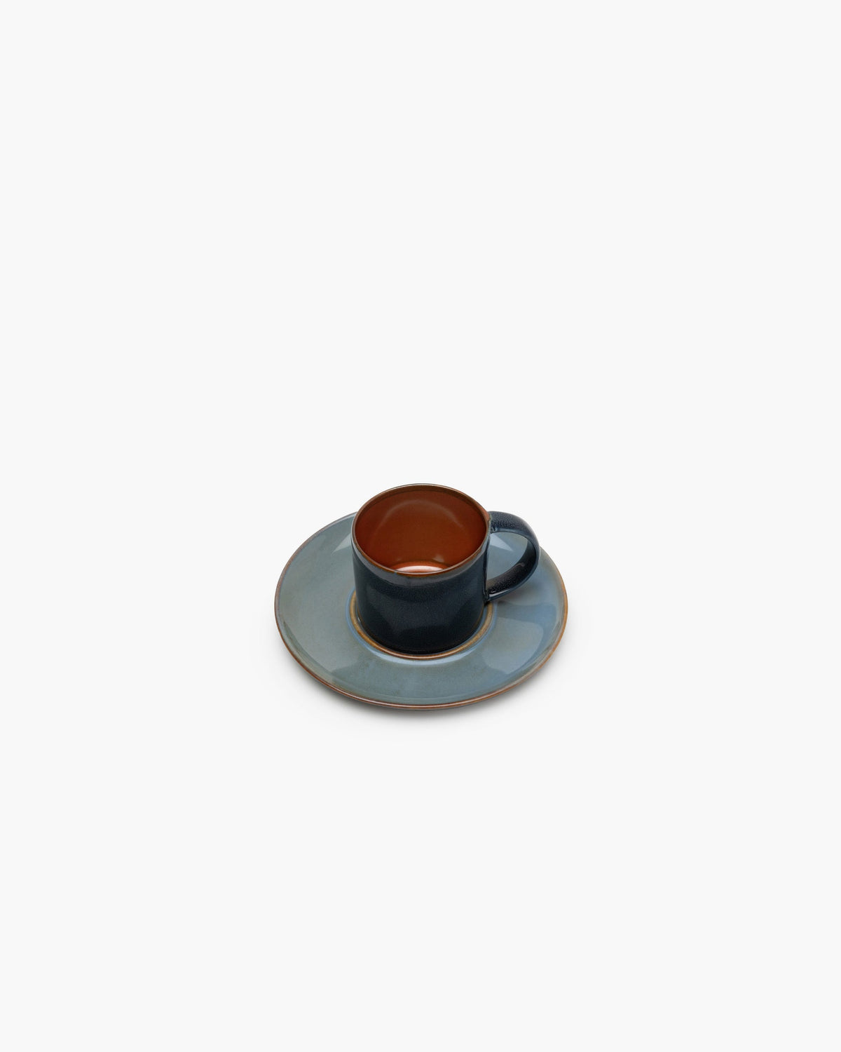Schotel voor Espressokopje Smoky Blue