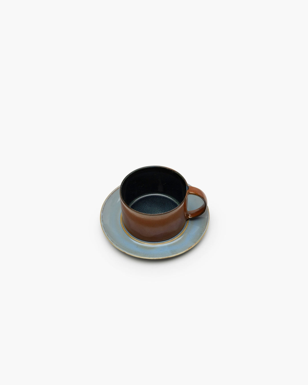 Schotel voor Koffiekop Smoky Blue