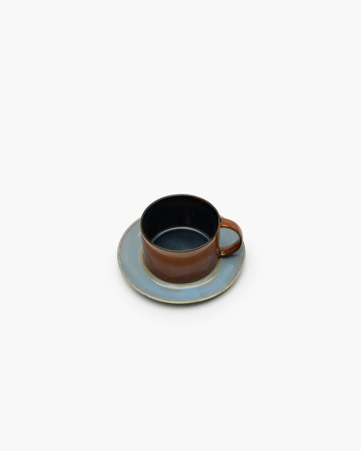 Schotel voor Koffiekop Smoky Blue
