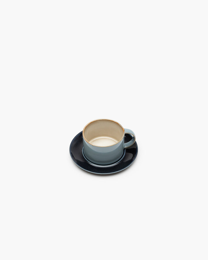 Schotel voor Koffiekop Dark Blue