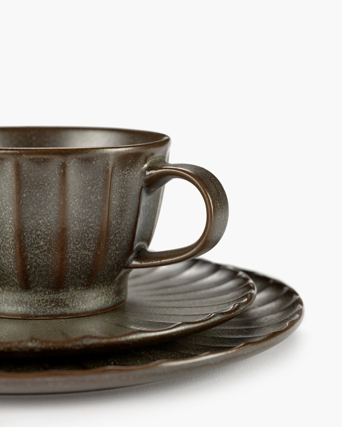 Koffiekop Groen Inku - Set van 4