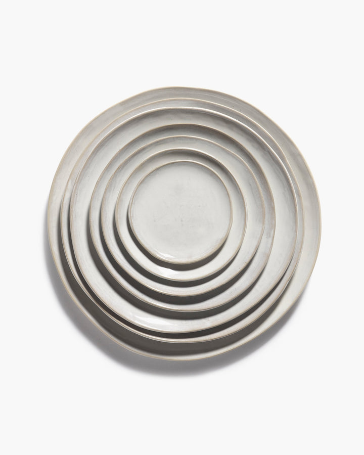 Broodbord Off White La Mère - Set van 2