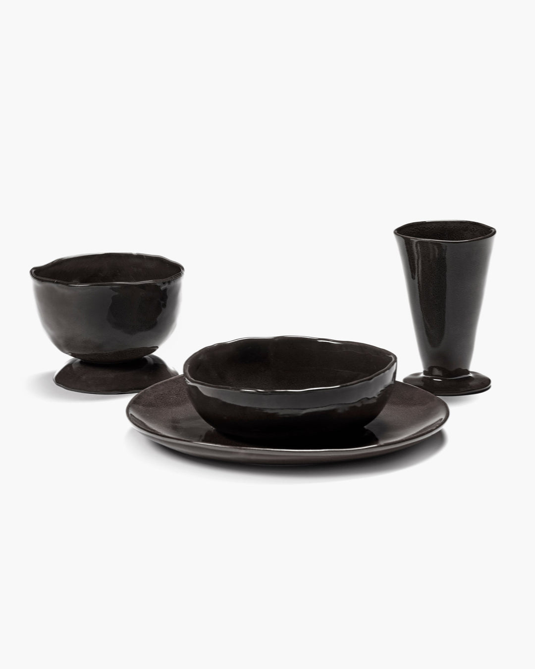Bord L Ebony La Mère - Set van 2