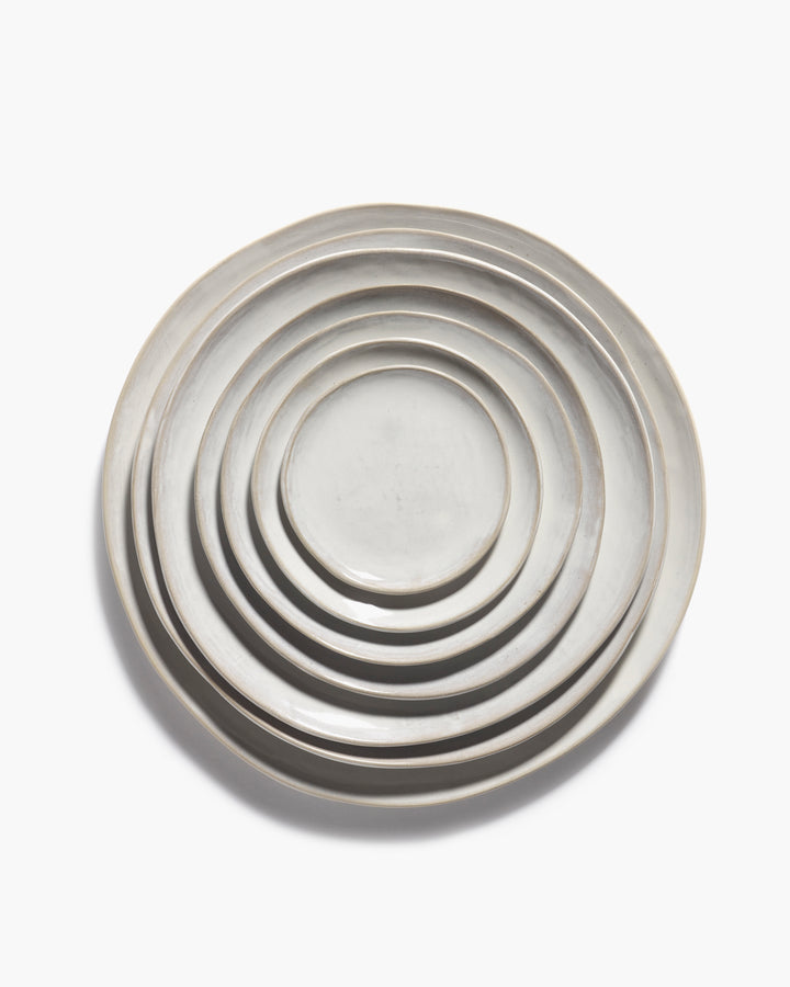 Serax - Marie Michielssen - Bord XL Off White La Mère - Set van 2