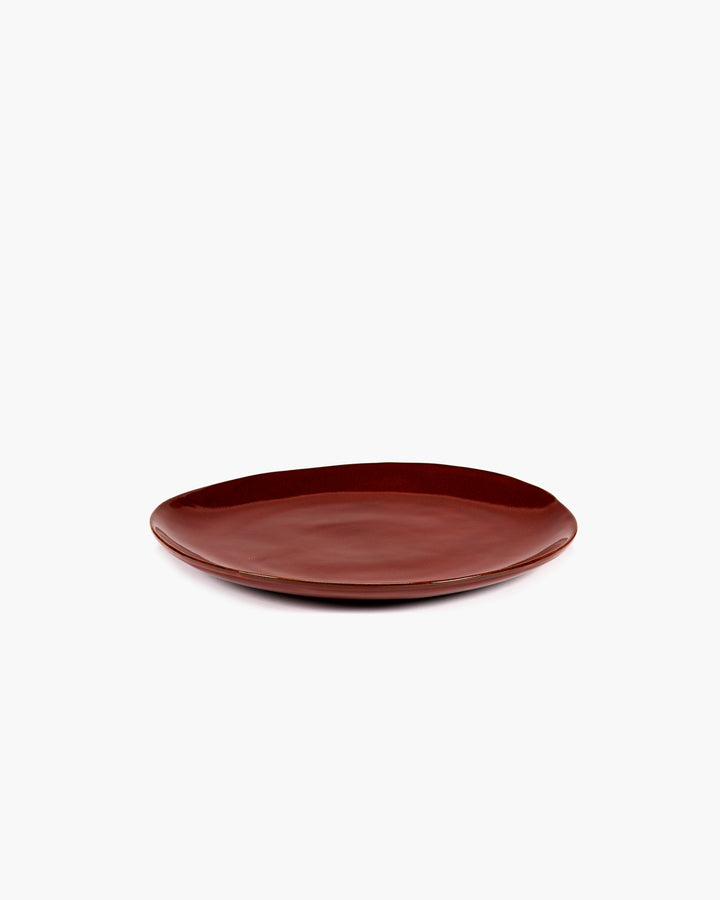 Serax - Marie Michielssen - Bord XL Venetian Red La Mère - Set van 2