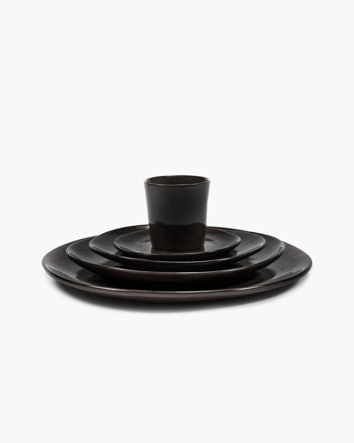 Bord XL Ebony La Mère - Set van 2