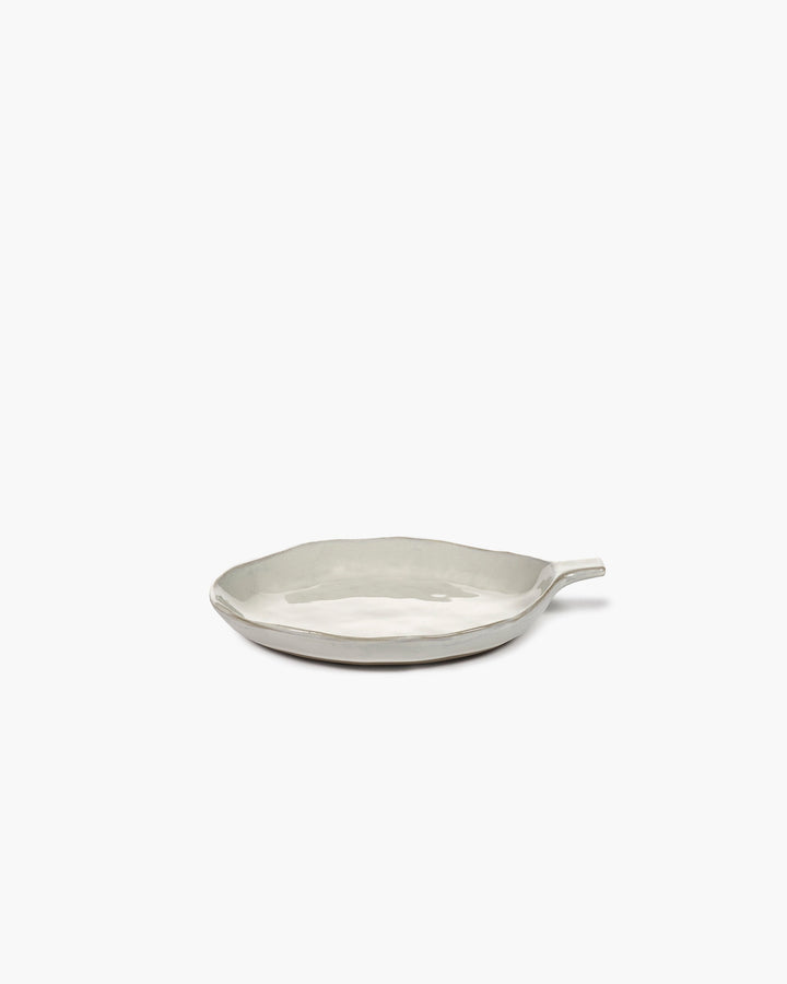Bord met Handvat Off White La Mère - Set van 2