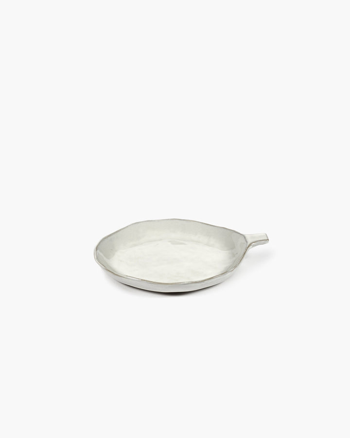 Bord met Handvat Off White La Mère - Set van 2