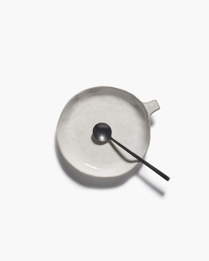 Bord met Handvat Off White La Mère - Set van 2