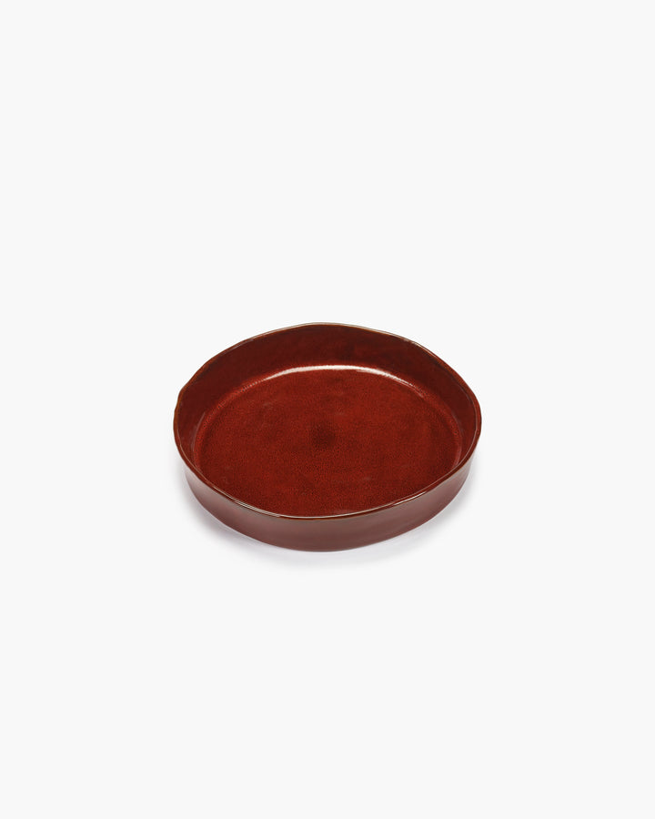 Serax - Marie Michielssen - Diep Bord S Venetian Red La Mère - Set van 2