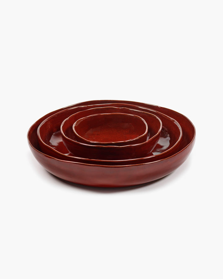Serax - Marie Michielssen - Serveerkom M Venetian Red La Mère