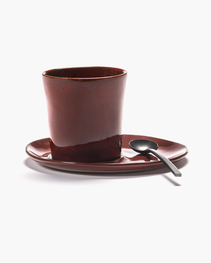 Serax - Marie Michielssen - Schotel Café Lungo Venetian Red La Mère - Set van 2