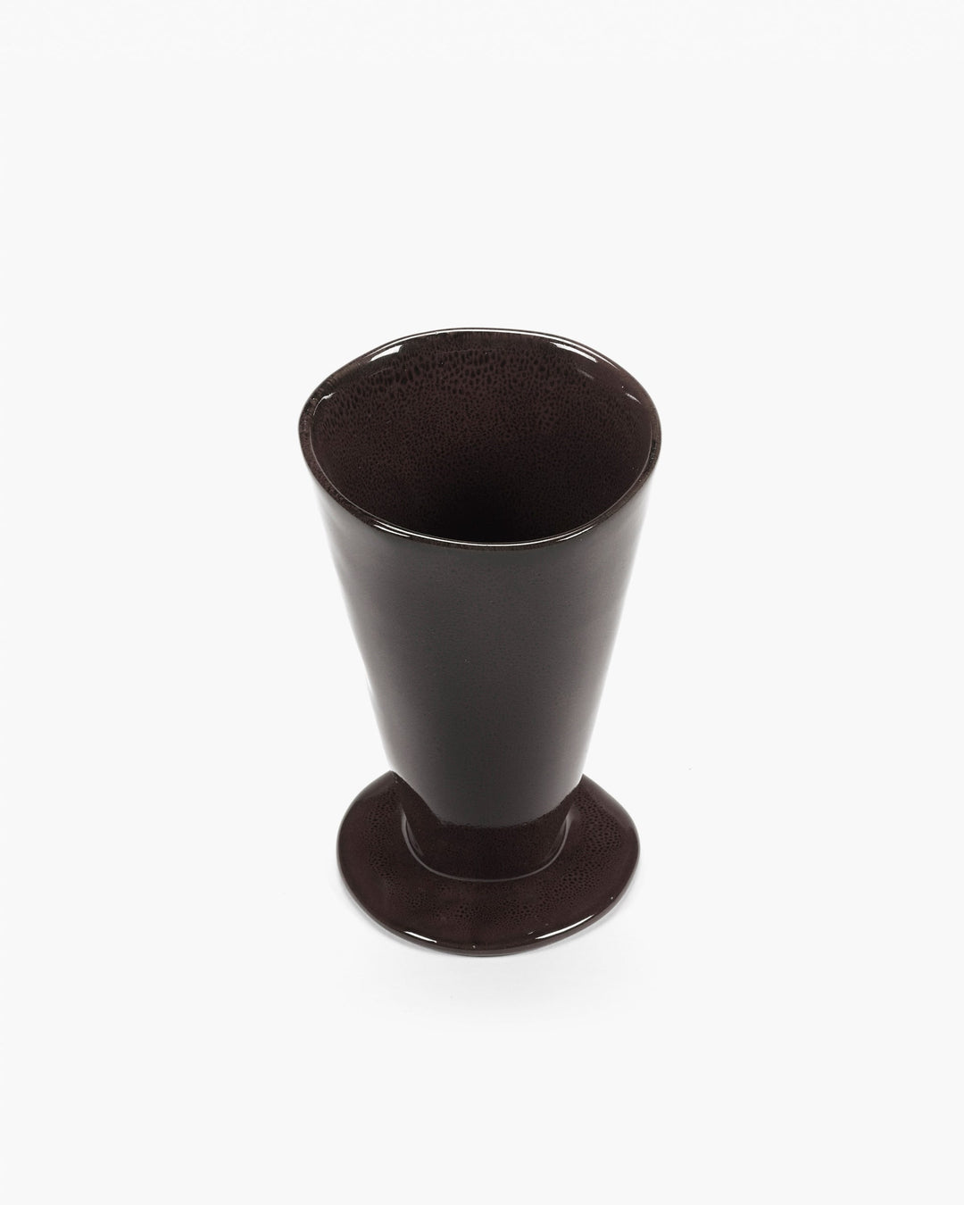 Beker op Voet Ebony La Mère - Set van 2