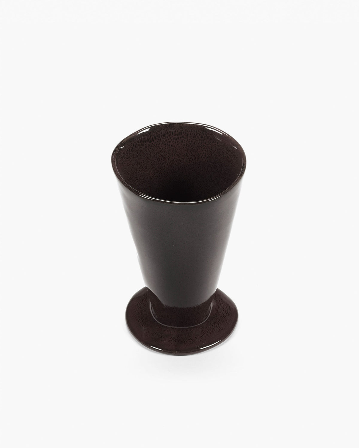 Beker op Voet Ebony La Mère - Set van 2