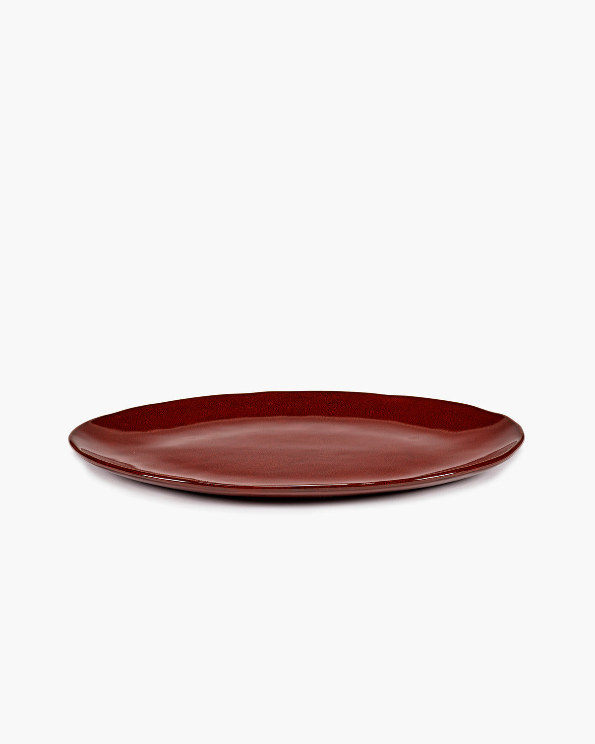 Serax - Marie Michielssen - Ovalen Bord Venetian Red La Mère - Set van 2