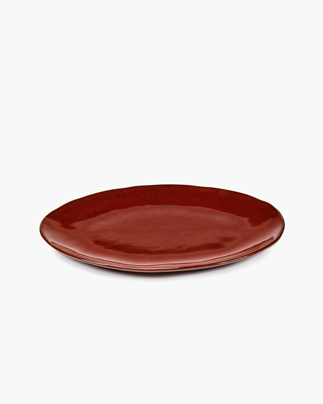Serax - Marie Michielssen - Ovalen Bord Venetian Red La Mère - Set van 2