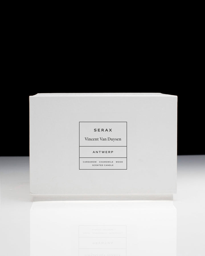 Geurkaars L Smoky Grijs Antwerp