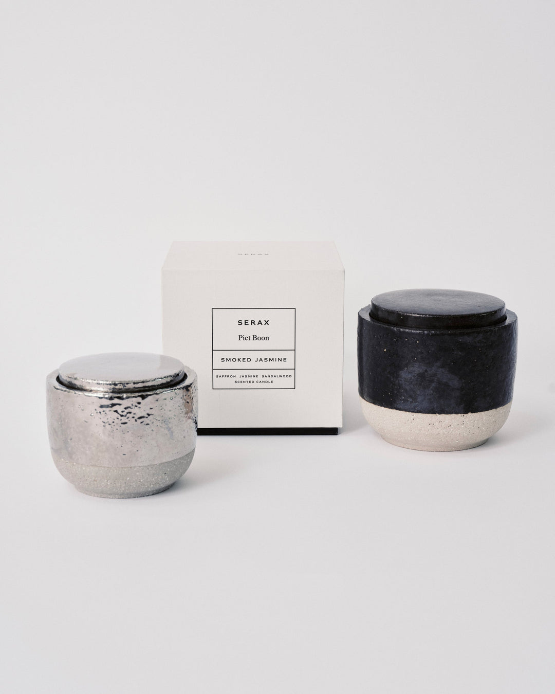 Geurkaars S Zilver Smoked Jasmine