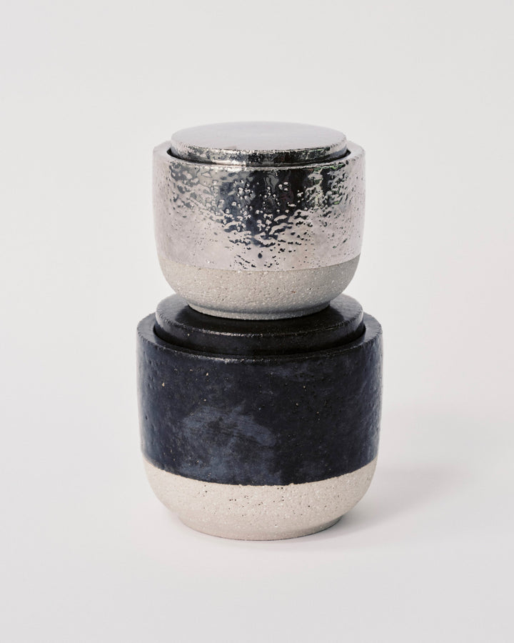 Geurkaars M Zilver Smoked Jasmine