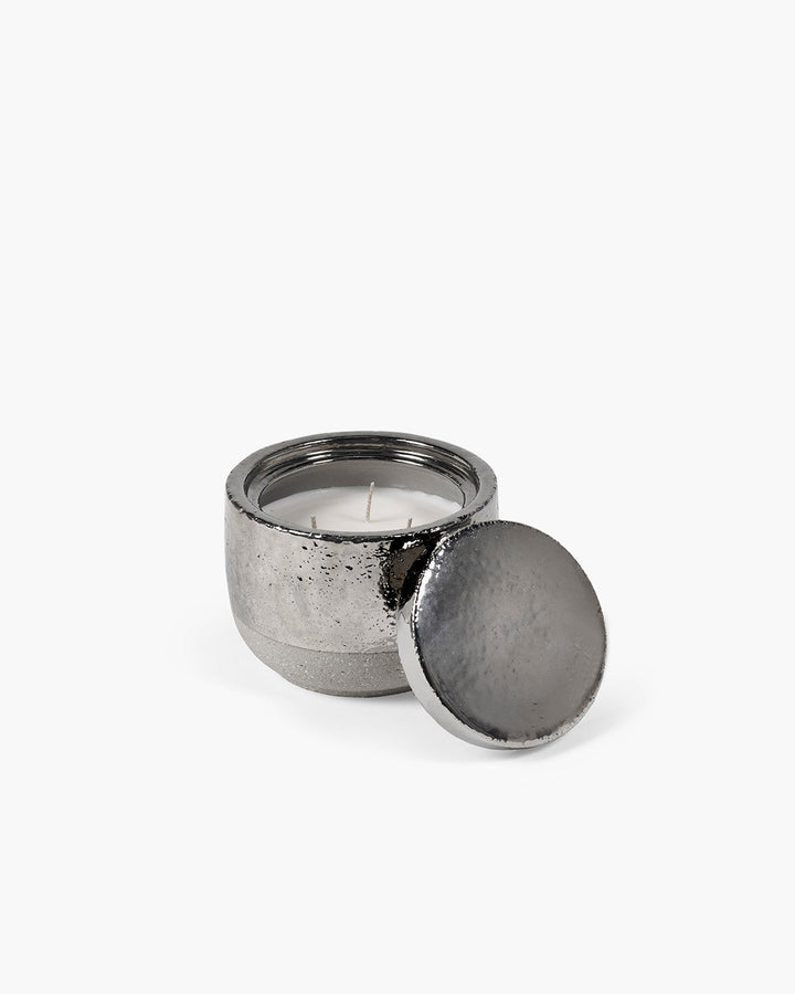 Geurkaars M Zilver Smoked Jasmine