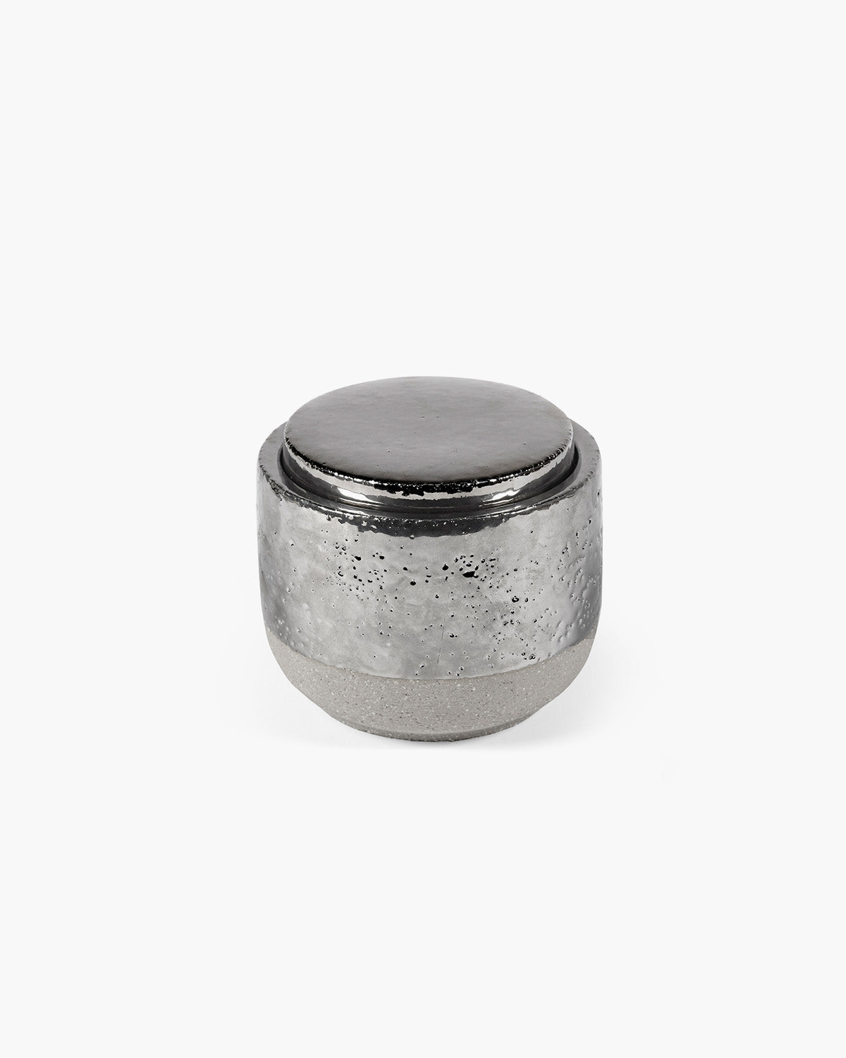Geurkaars L Zilver Smoked Jasmine