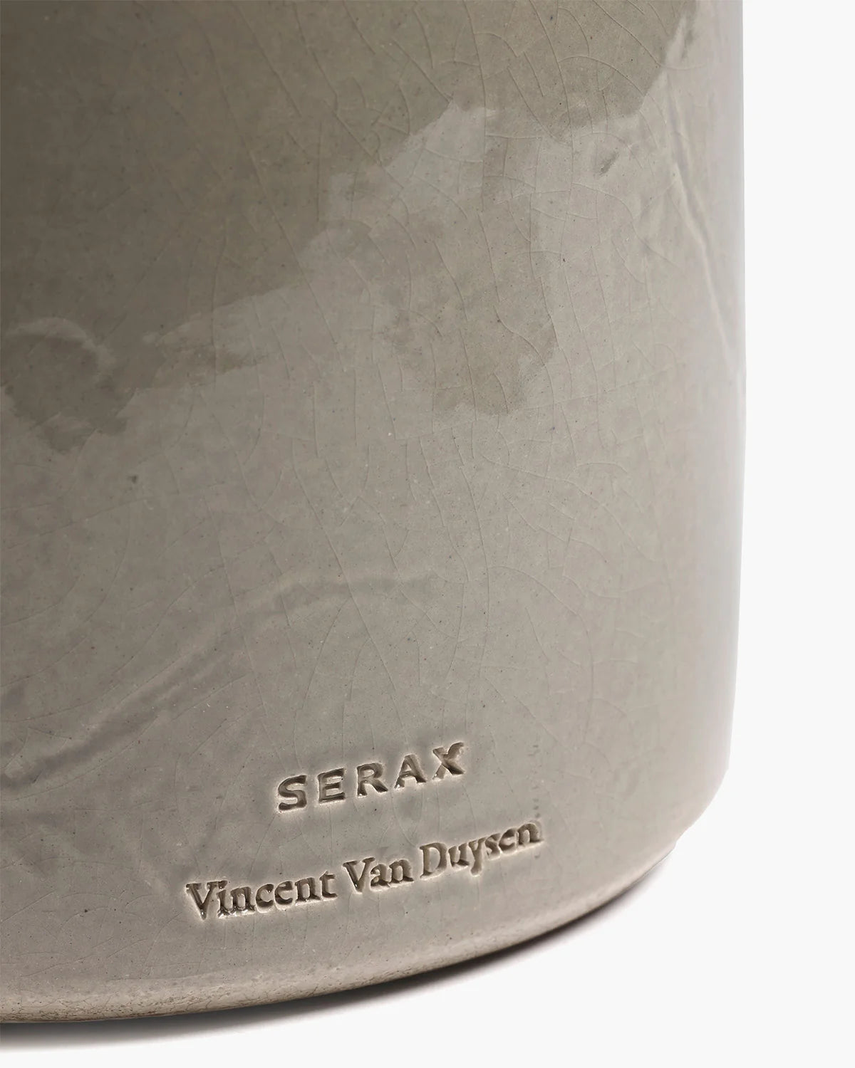 Serax - Vincent Van Duysen - SIERPOT 02 GRIJS VASO