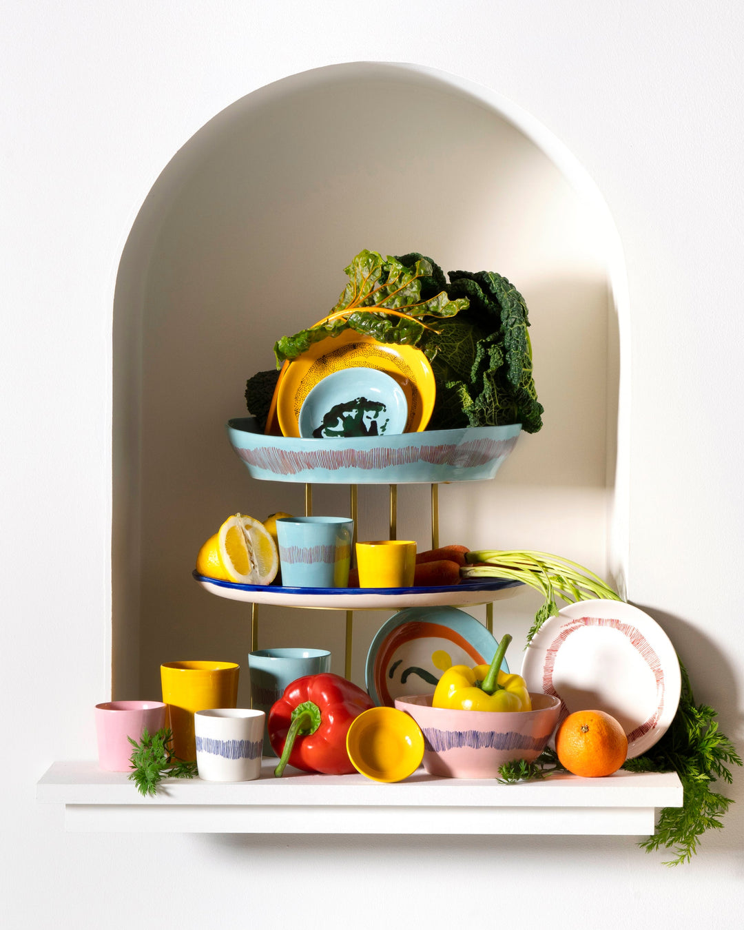 Schotel XS Azuur Broccoli Groen Feast - Set van 8