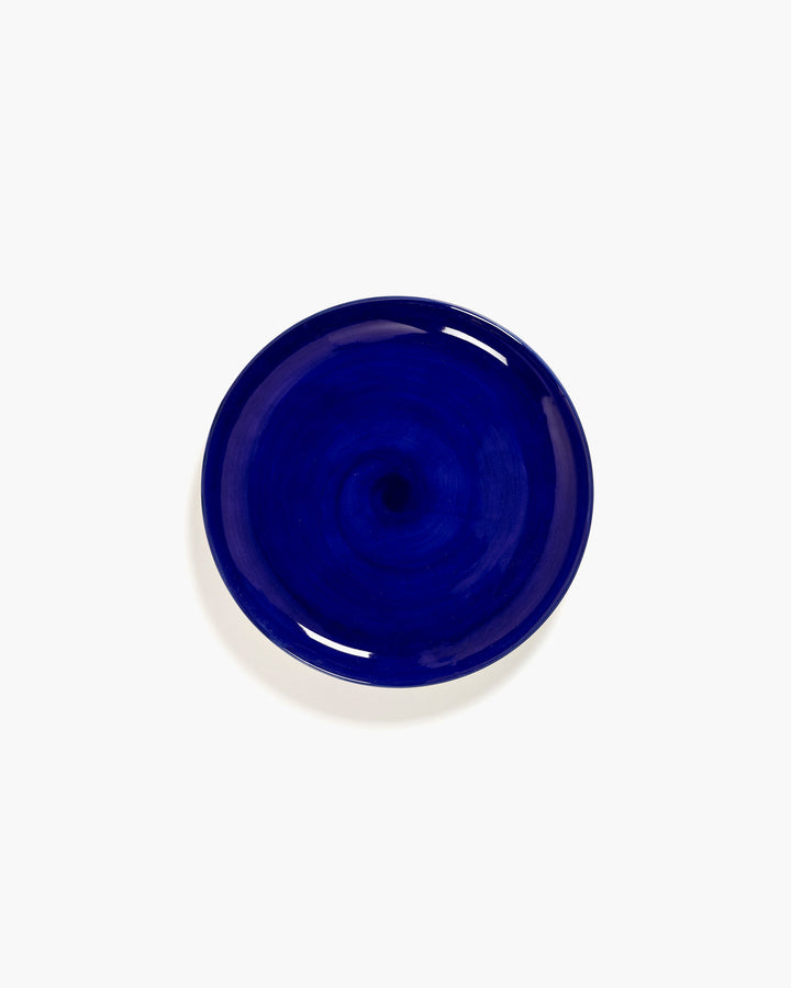 Bord M Donkerblauw Feast - Set van 2