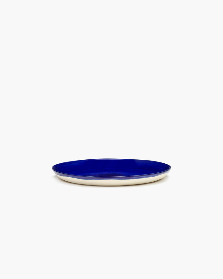 Bord M Donkerblauw Feast - Set van 2