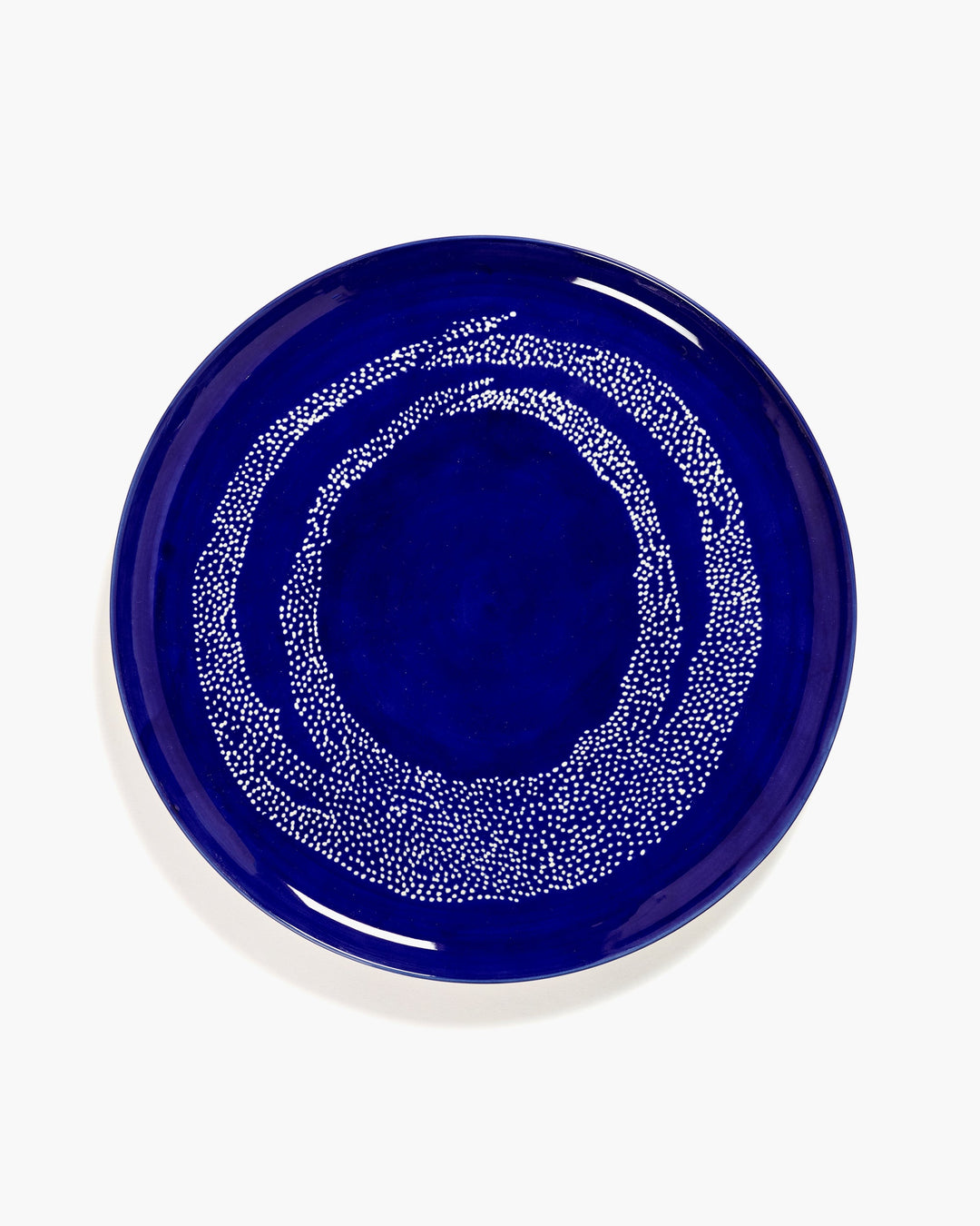 Serveerbord Donkerblauw Dots Wit Feast