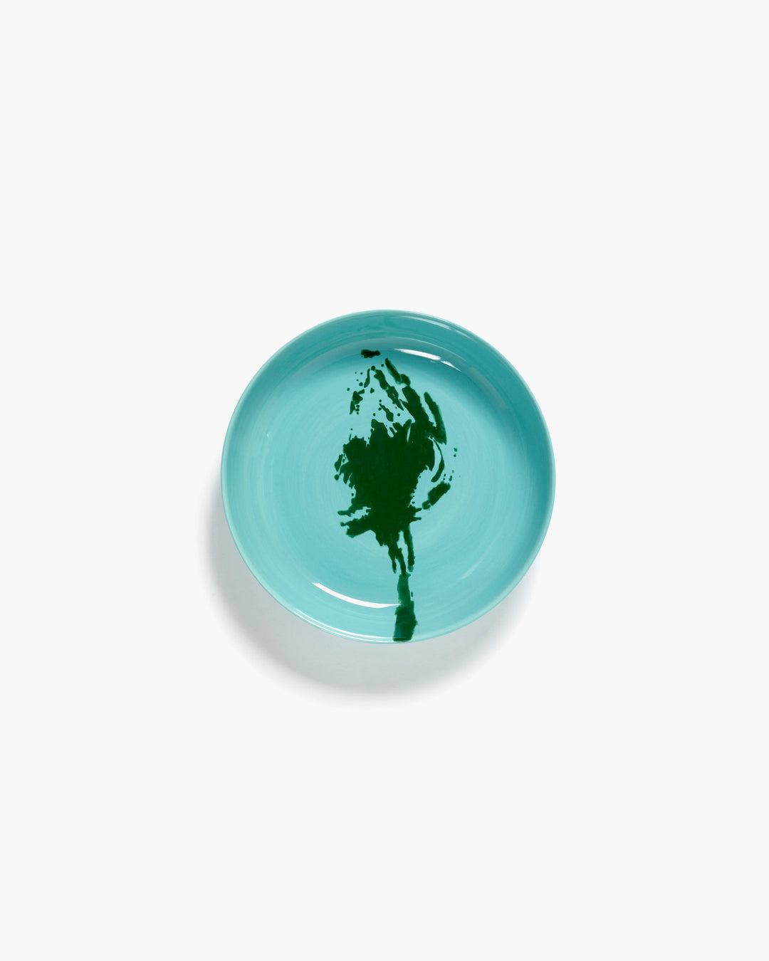 Bord Hoog Azuur Artisjok Groen Feast - Set van 2