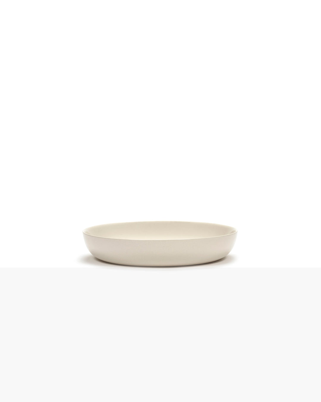 Bord Hoog Wit Paprika Zwart Feast - Set van 2