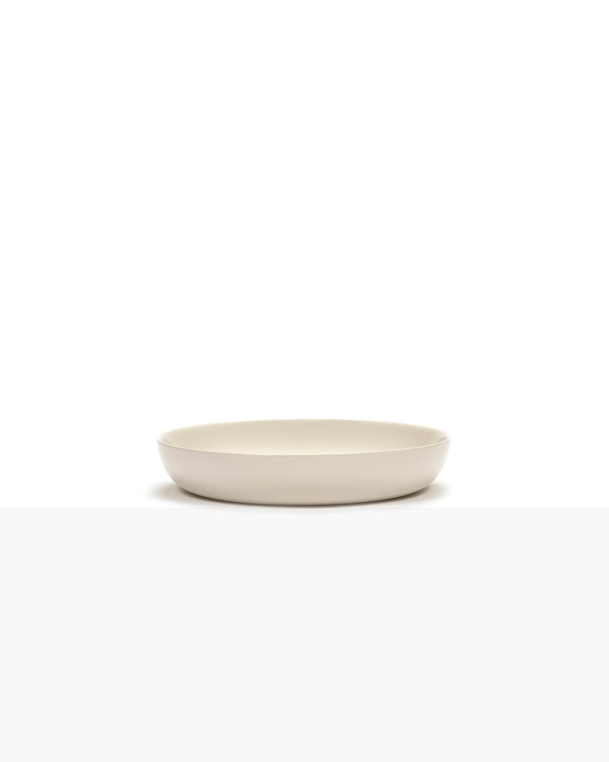 Bord Hoog Wit Paprika Zwart Feast - Set van 2