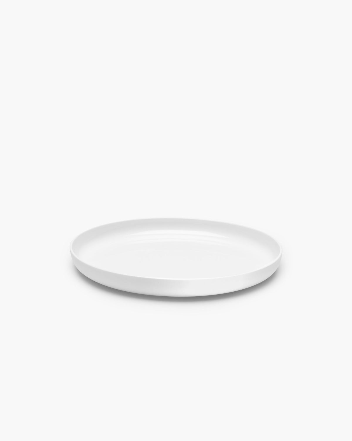 Hoog Bord Geglazuurd XL Wit Base