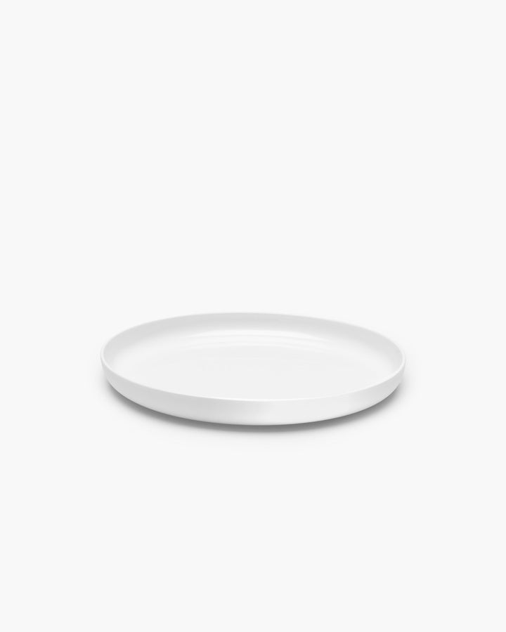 Hoog Bord Geglazuurd XL Wit Base