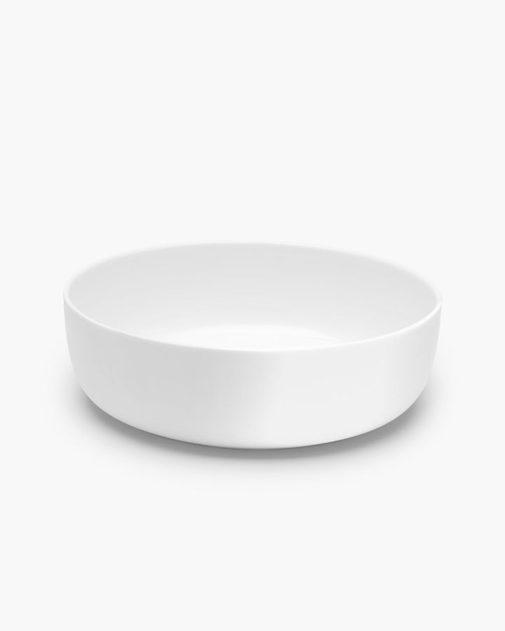 Lage Kom Geglazuurd XL Wit Base