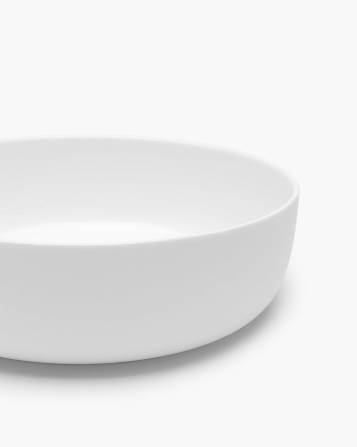 Lage Kom XL Wit Base - Set van 2