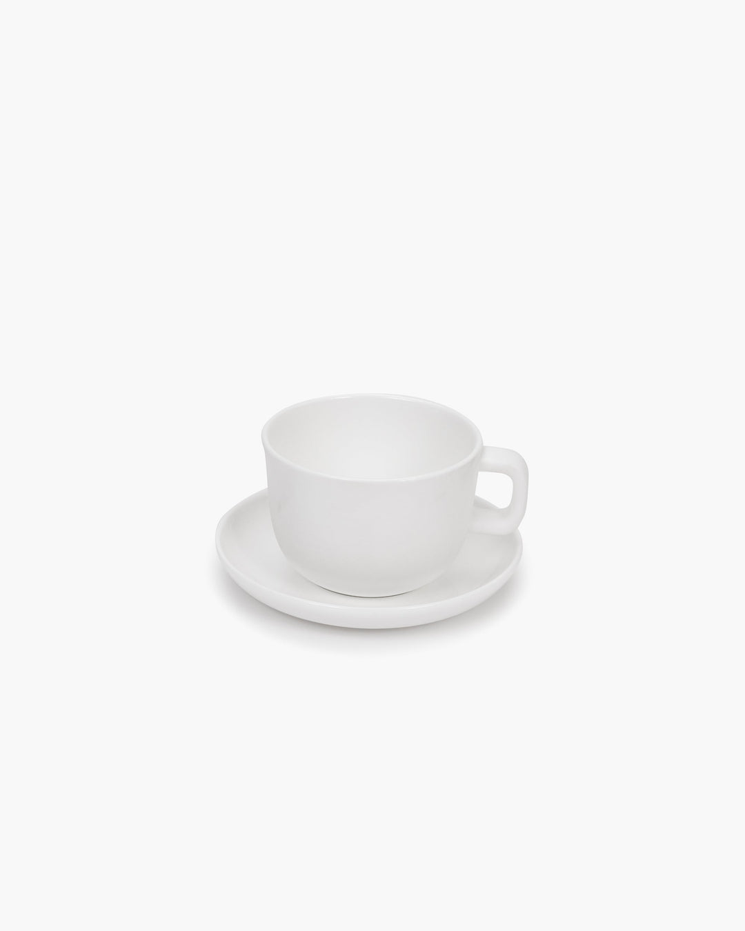 Schotel Espressokop Wit Base - Set van 4