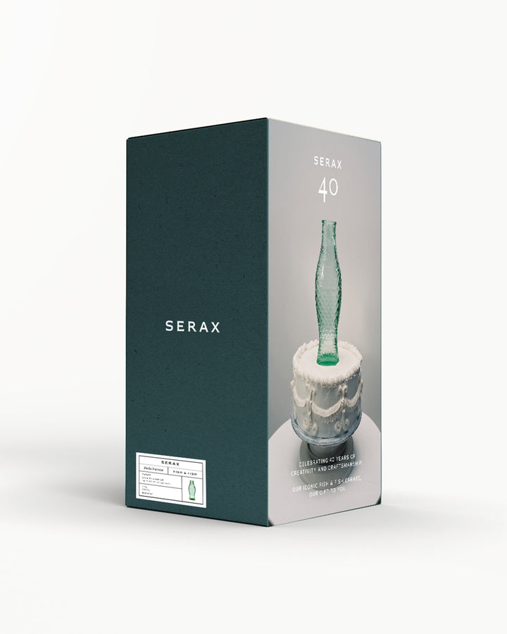Serax - Paola Navone - Karaf Groen Fish &amp; Fish (40 years)
