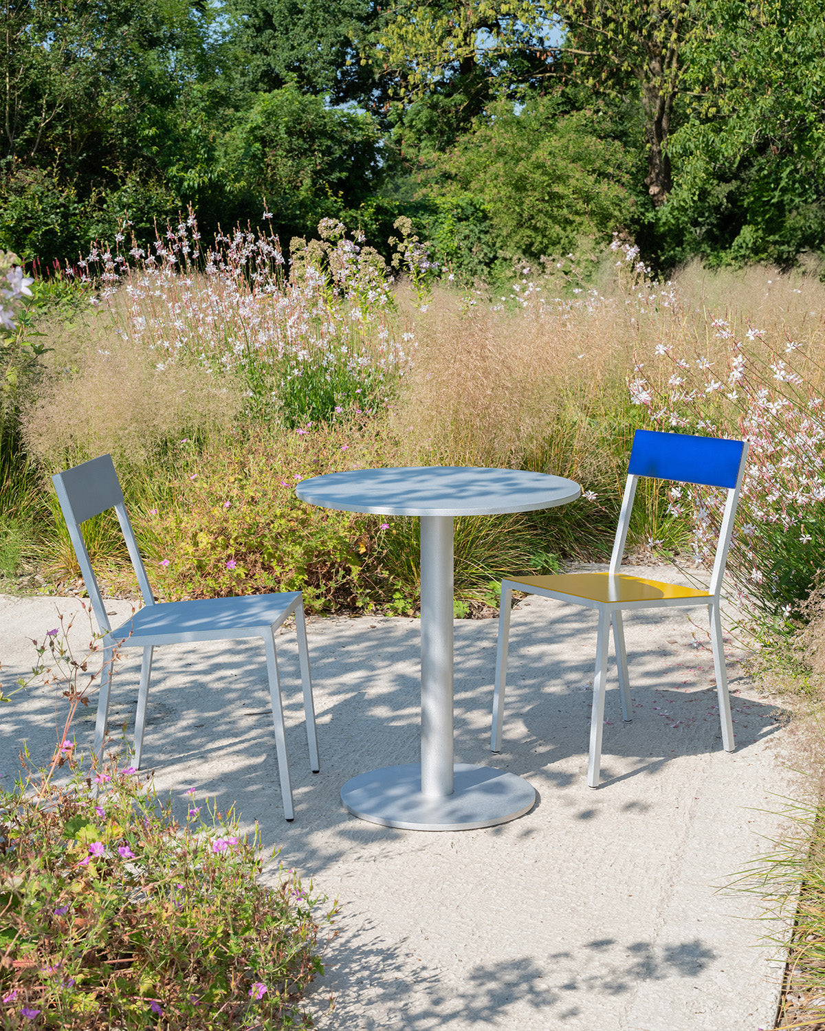Tafel Rond S Grijs