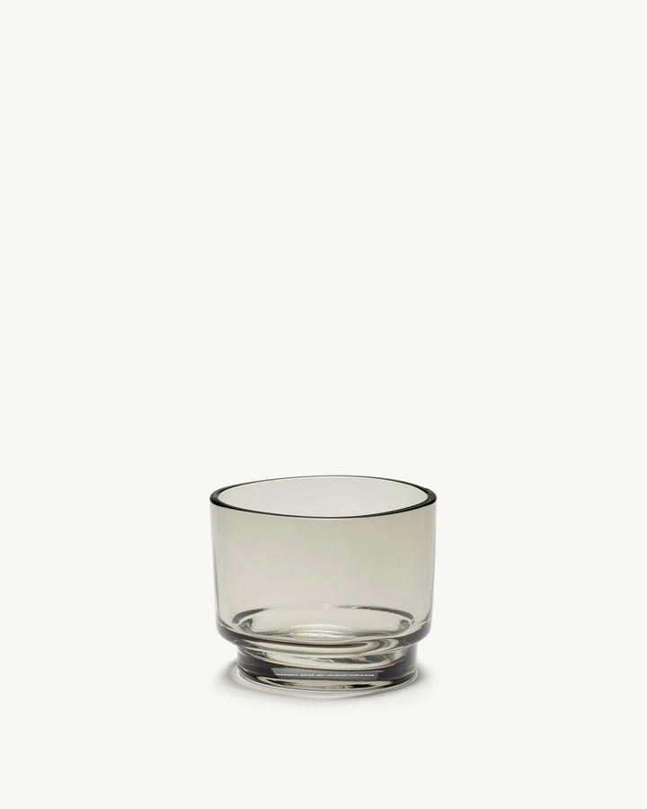 Glas S Grijs Inner Circle - Set van 4