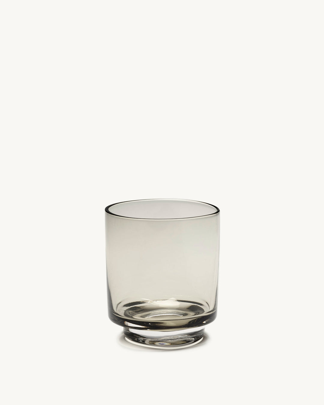 Glas M Grijs Inner Circle - Set van 4