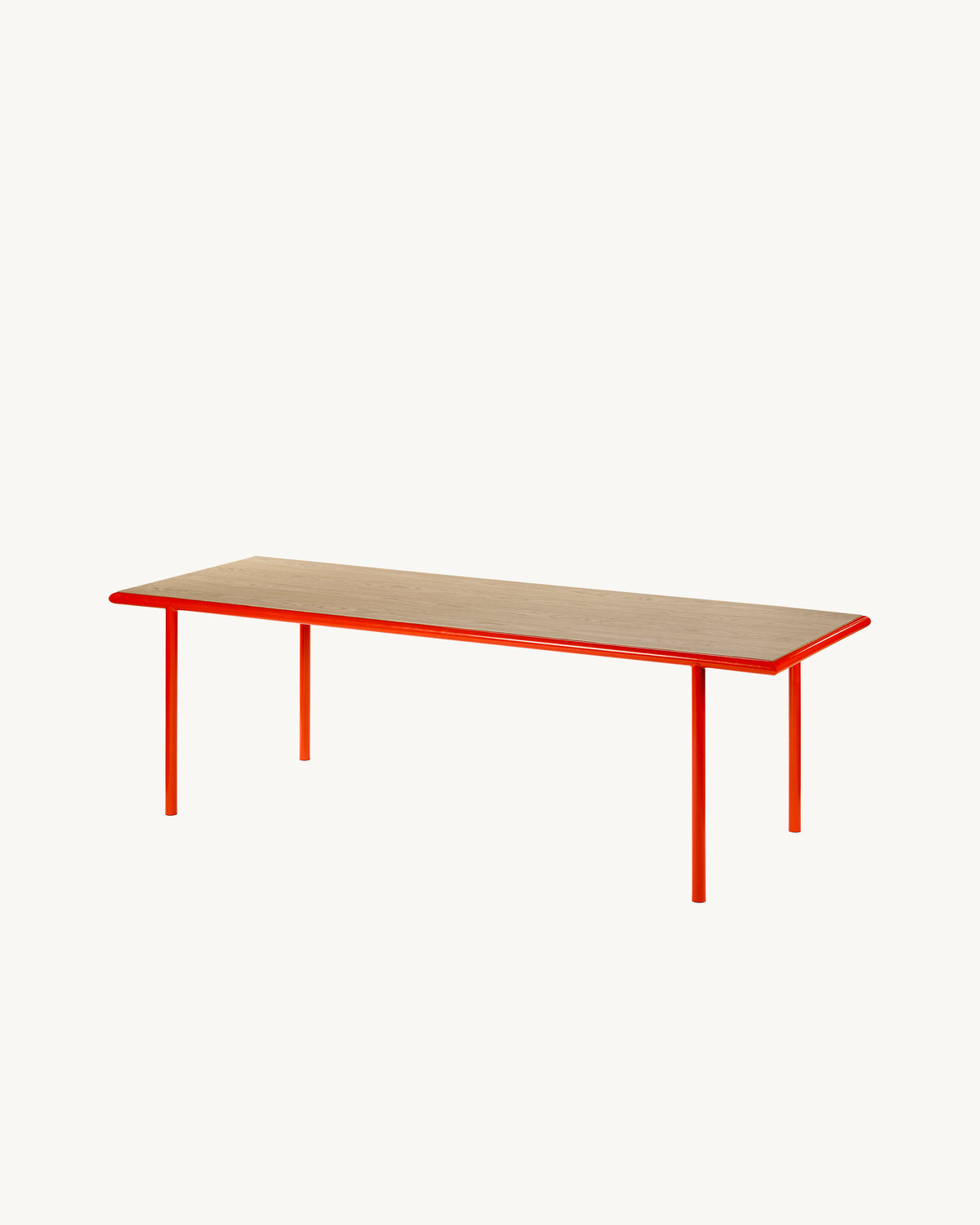 Valerie Objects - Muller van Severen - Houten Tafel Rechthoekig Rood Eik