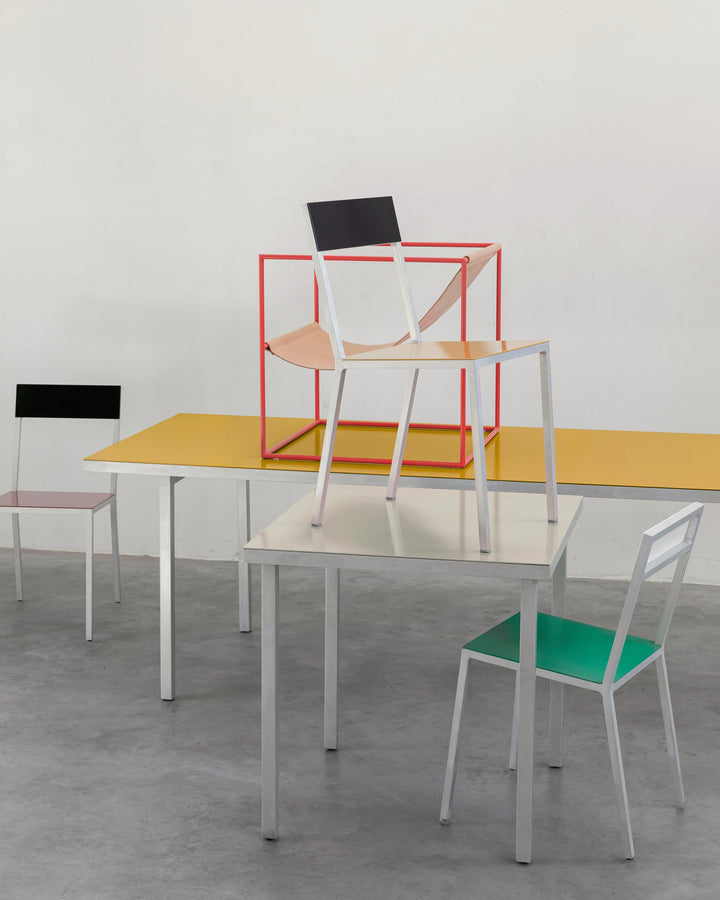 Eettafel S Ivoor Alu