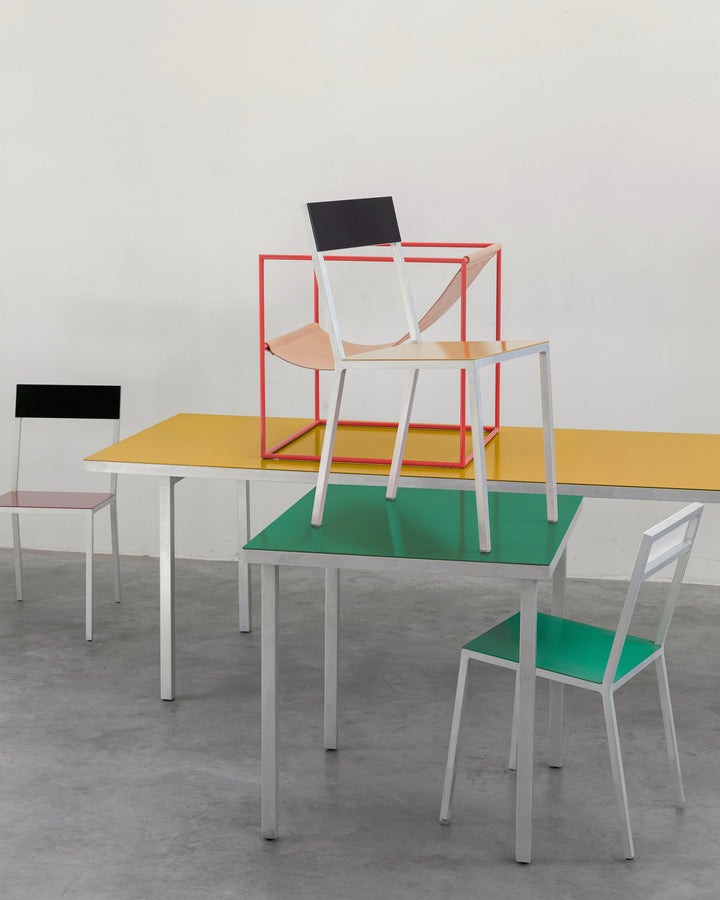 Eettafel S Groen Alu
